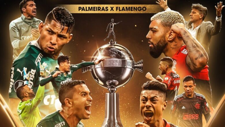 Palmeiras e  Flamengo disputam final da Libertadores em Montividéu