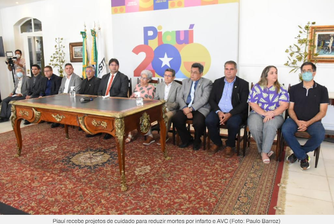 Piauí recebe projetos de cuidado para reduzir mortes por infarto e AVC