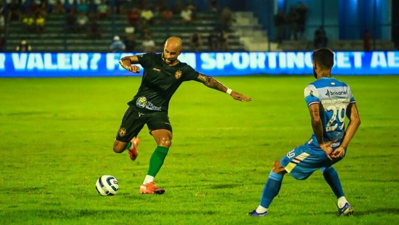 Altos sai atrás, mas Betinho marca e garante empate contra o Fortaleza na Copa do Nordeste