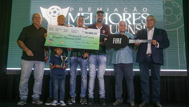 Federação entrega prêmios aos melhores do Campeonato Piauiense de Futebol 2022