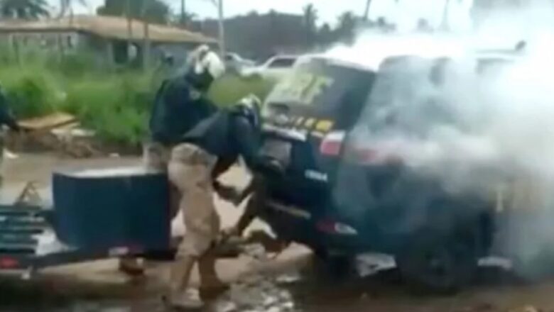 PRF diz que não compactua com abordagem feita por policiais em Sergipe