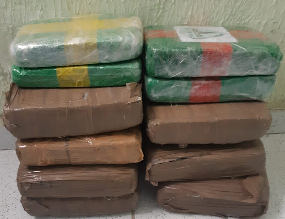 PRF apreende mais de 15kg de drogas na BR 343, zona rural de Buriti dos Lopes