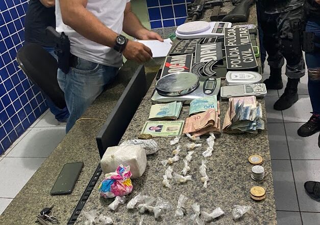 Polícia prende 6 pessoas por tráfico e homicídio na cidade de Parnaíba