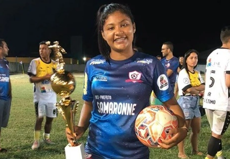 Mulher que morreu vítima de bala perdida em Parnaíba era jogadora de futebol