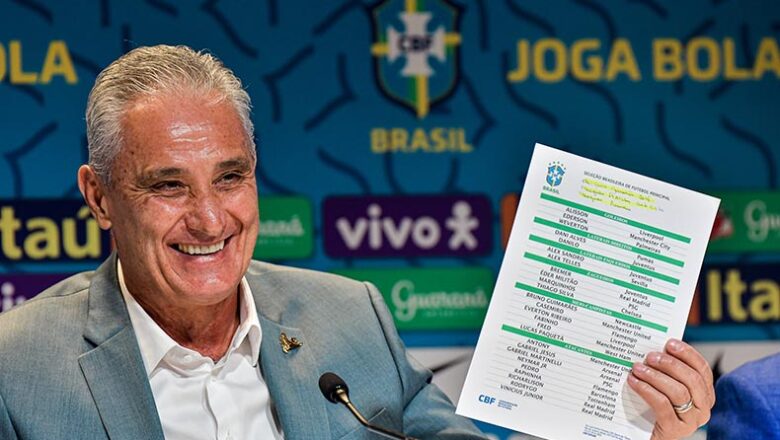 Tite divulga lista dos convocados da seleção brasileira para Copa do Mundo