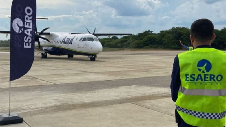 São Raimundo Nonato recebe voo inaugural da Azul e se conecta a Recife