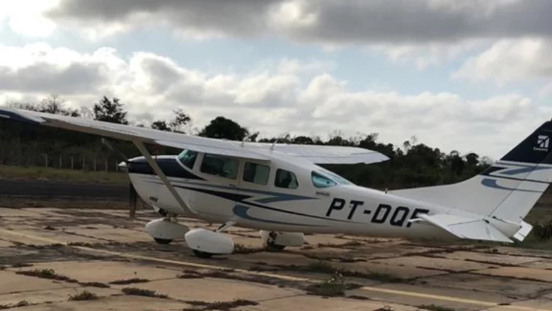 Bandidos invadem aeroclube e roubam avião em Teresina