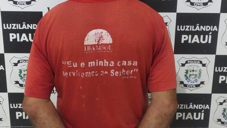 Homem de 62 anos é preso acusado de estupro de vulnerável em Joaquim Pires