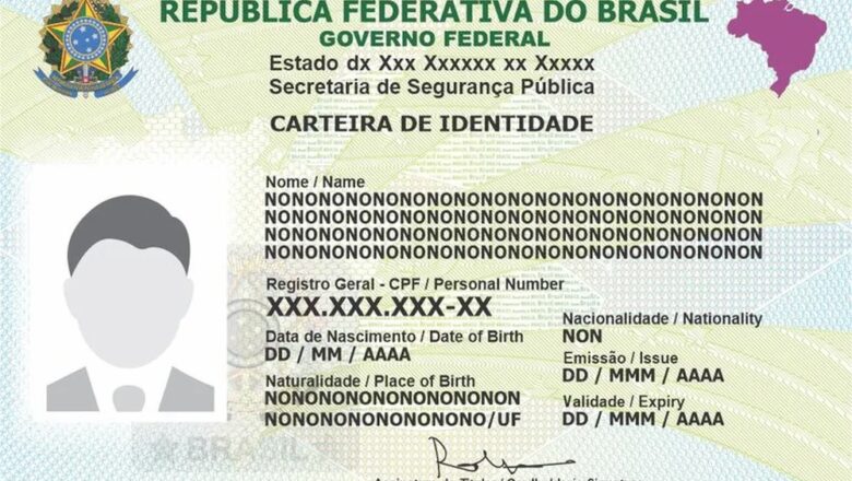 Novo RG não terá campo ‘sexo’ nem distinção entre ‘nome’ e ‘nome social’, anuncia governo