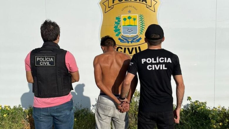 Suspeito de estuprar e engravidar a própria prima de 11 anos é preso no Piauí