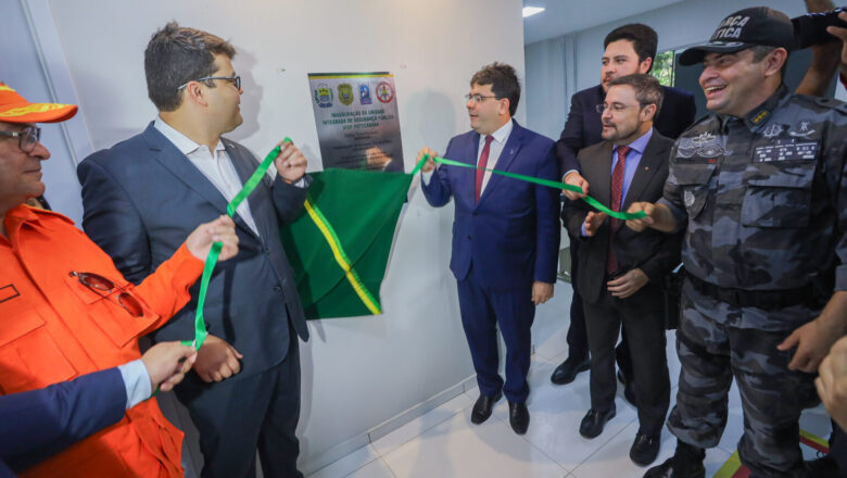 Governador inaugura primeira Unidade Integrada de Segurança Pública de Teresina