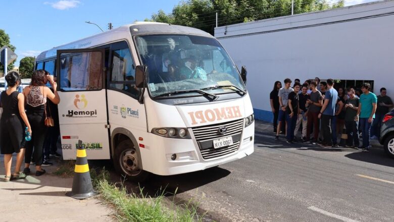 Hemopi promoverá acões na semana do doador para incentivar a doação de sangue