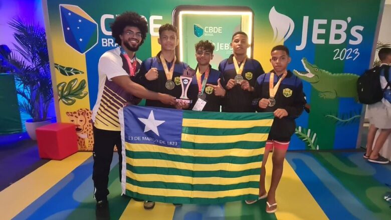 Piauí tem melhor desempenho nos Jogos Escolares Brasileiros conquistando 34 medalhas