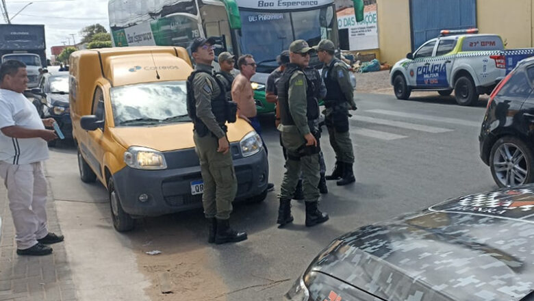 Funcionário dos Correios é rendido por homens armados e mercadoria é roubada no Piauí