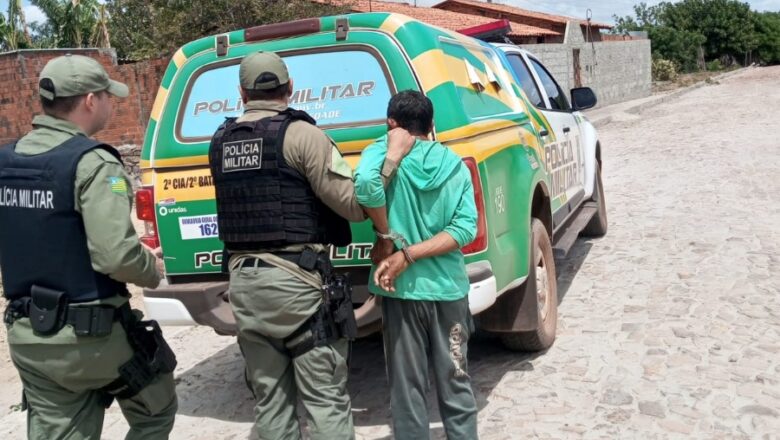 Homem é preso suspeito de agredir o próprio filho com madeira e dopar mulher no Piauí