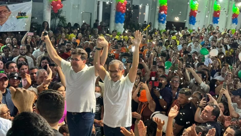 Deputado Dr. Hélio lança pré-candidatura em Parnaíba com o governador Rafael Fonteles
