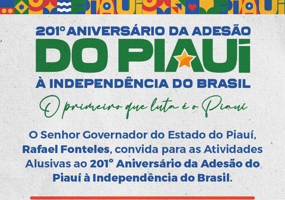 Piauí comemora 201 anos da Independência com programação em Piracuruca e Oeiras
