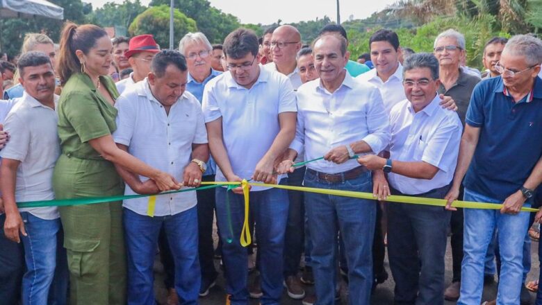 Rafael Fonteles inaugura estradas ligando os municípios de Luzilândia, Matias Olímpio e Campo Largo