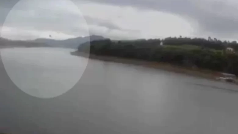 Helicóptero com quatro pessoas cai no Lago de Furnas em Minas Gerais