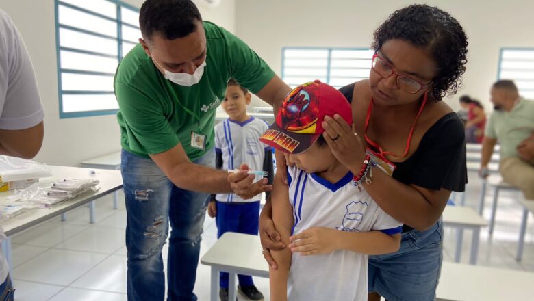 Piauí atinge primeiro lugar no ranking nacional de cobertura vacinal contra a Influenza