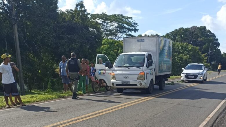 Motorista de caminhão é baleado e morre na PI-112; autor do crime estava em caminhonete