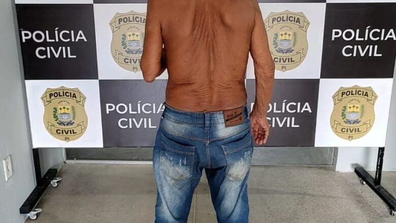 Idoso de 71 anos é preso por tentativa estupro contra uma criança em Campo Maior