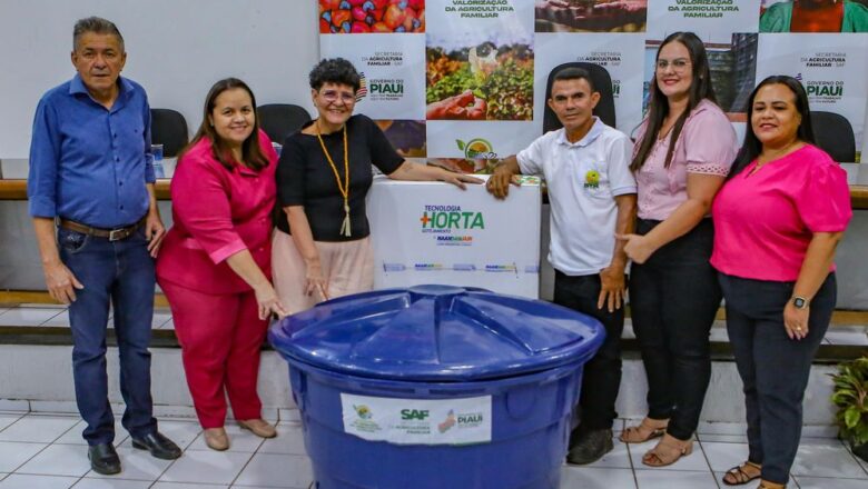 36 municípios piauienses foram contemplados com kits irrigação pela SAF