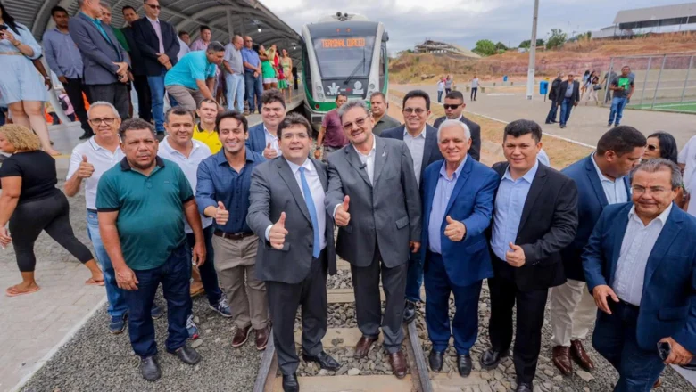 Rafael Fonteles inaugura nova estação do Metrô de Teresina e anuncia Tarifa Zero