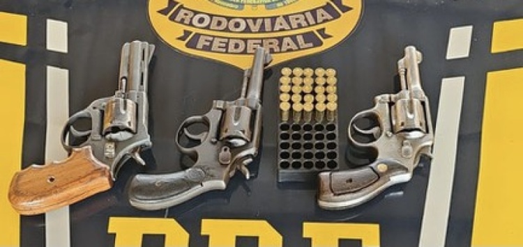 Armas de origem estrangeira com destino à Cabeceiras do Piauí são apreendidas