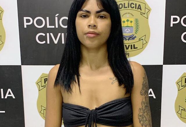 Polícia Civil de Luís Correia prende mulher suspeita de integrar o PCC e envolvida com o tráfico