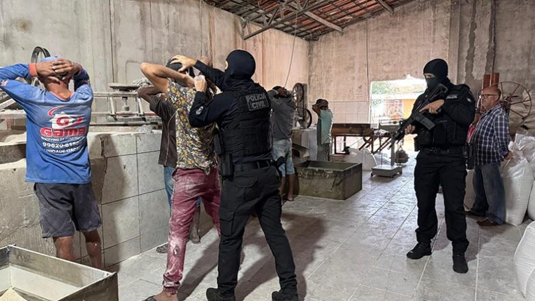 Polícia realiza megaoperação combate crimes violentos nos estados do Piauí e Pernambuco