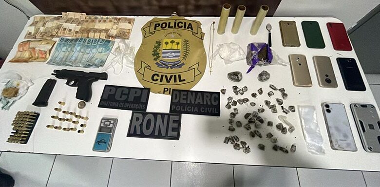 Suspeito de três homicídios é baleado em confronto com a polícia em Teresina
