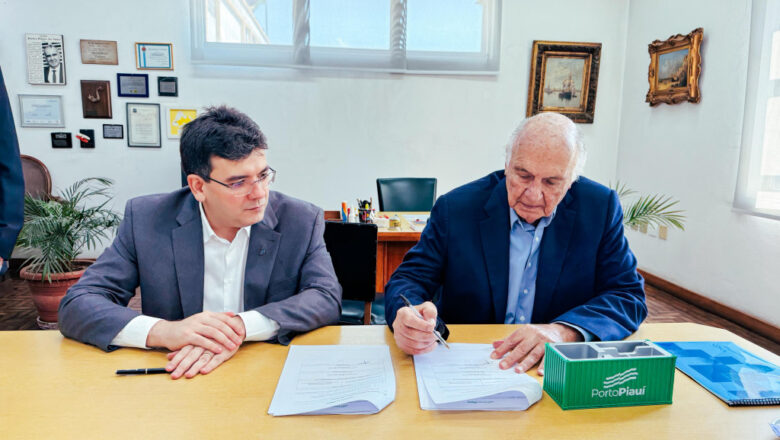 Acordo para operação de cargas no Porto PI é assinado; investimento de R$ 100 mi