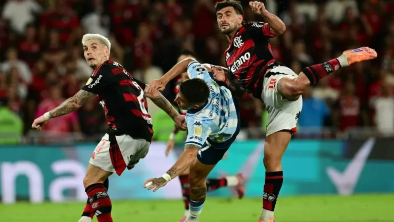 Jogador sofre fratura na face, e Racing x Flamengo ganha mais um desfalque