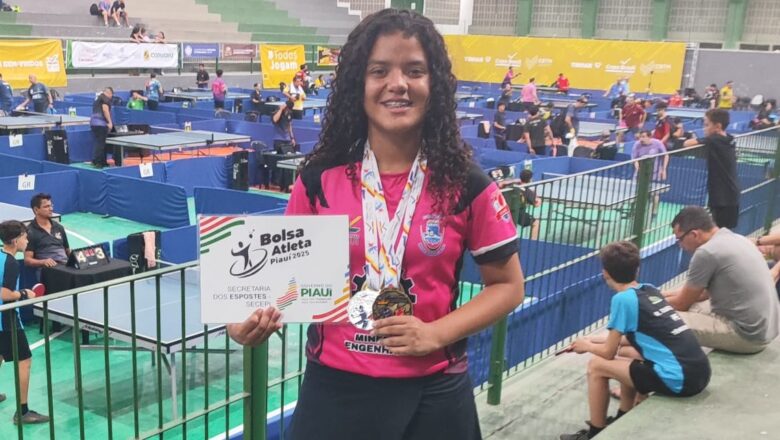 Integrantes do Bolsa Atleta conquistam quatro medalhas na Copa do Brasil de Tênis de Mesa