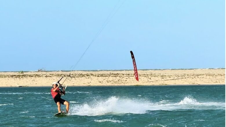 Evento internacional kitesurf realizado na praia de Macapá reforça potencial esportivo e turístico do litoral piauiense