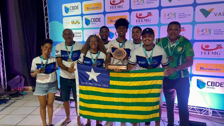 Piauí conquista medalha no futsal masculino dos Jogos Escolares Brasileiros em Minas Gerais