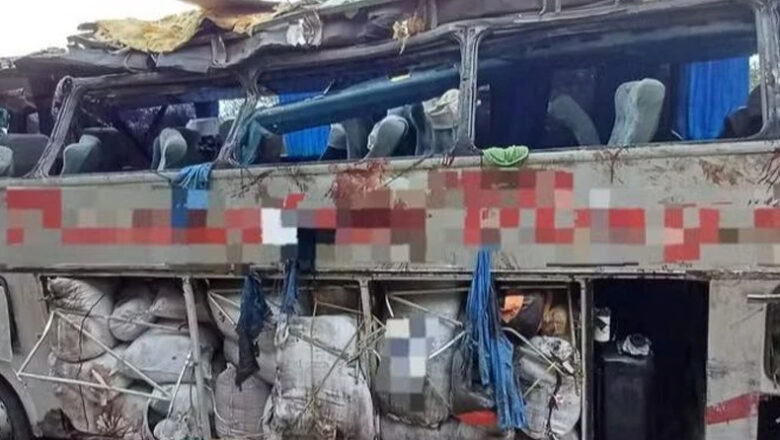 Sobe para 17 número de mortos em acidente de ônibus no Agreste de PE