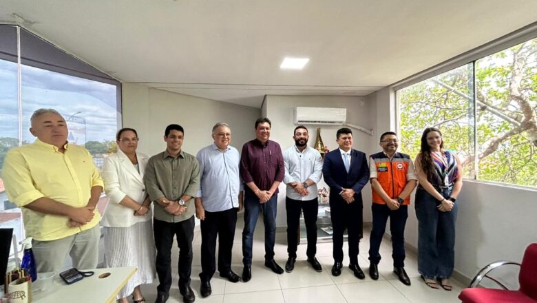 Defesa Civil Estadual e prefeitura de Parnaíba alinham ações de enfrentamento para o período chuvoso