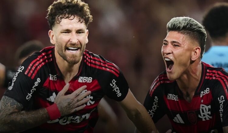 Fla vence com drama no fim, segue colado ao Palmeiras e afunda Santos no Z4