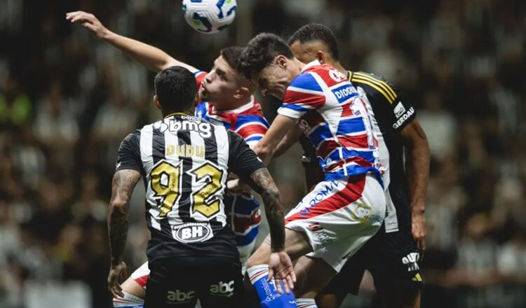 Fortaleza empata no fim e ‘estraga’ festa do Atlético-MG para Hulk