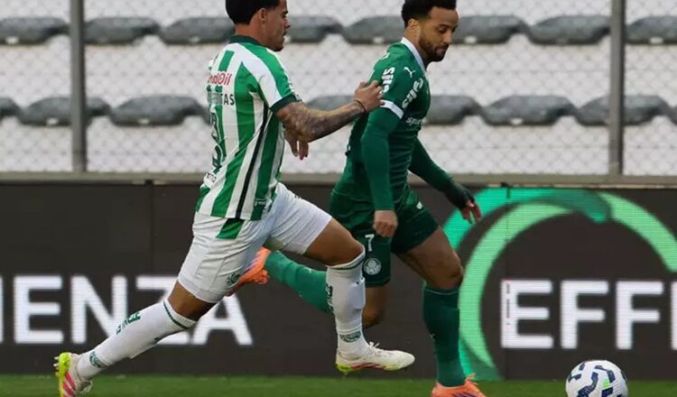 Palmeiras ganha do Juventude e sustenta a ponta do Brasileirão