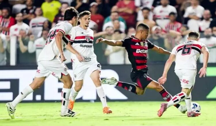São Paulo e Fla empatam na Vila Belmiro, e Palmeiras segue líder