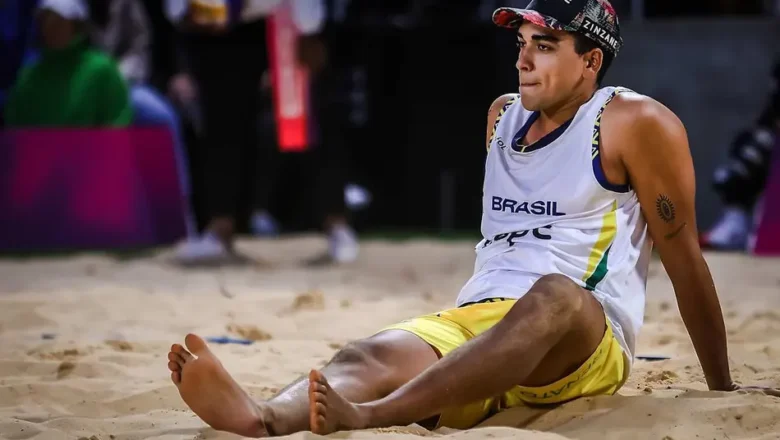 André e Renato se despedem do Mundial de Vôlei de Praia