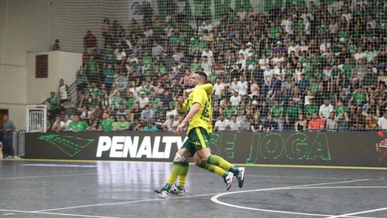 O futsal piauiense em festa com o Atlético na final do Brasileiro