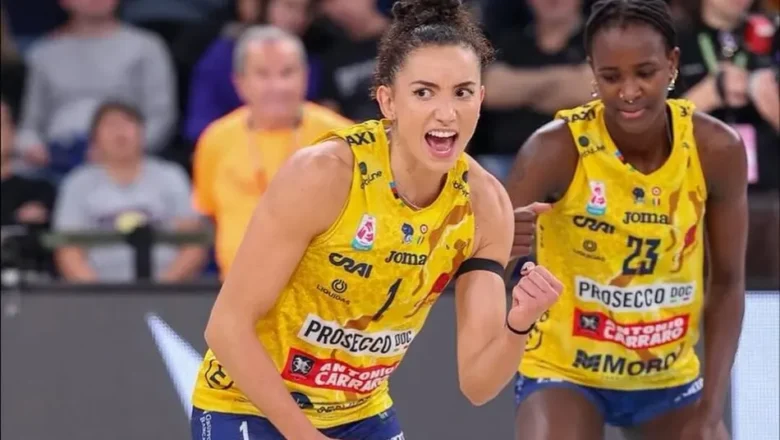 Gabi Guimarães e Rosamaria são destaque do vôlei internacional na rodada