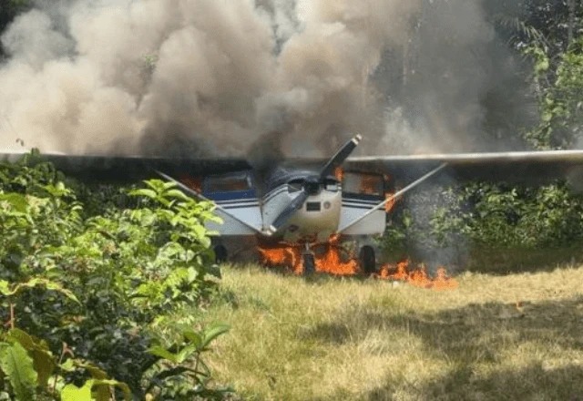 FAB intercepta aeronave suspeita vinda da Venezuela