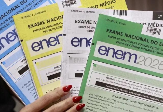 Prazo para solicitar reaplicação do Enem 2025 começa nesta segunda (17)