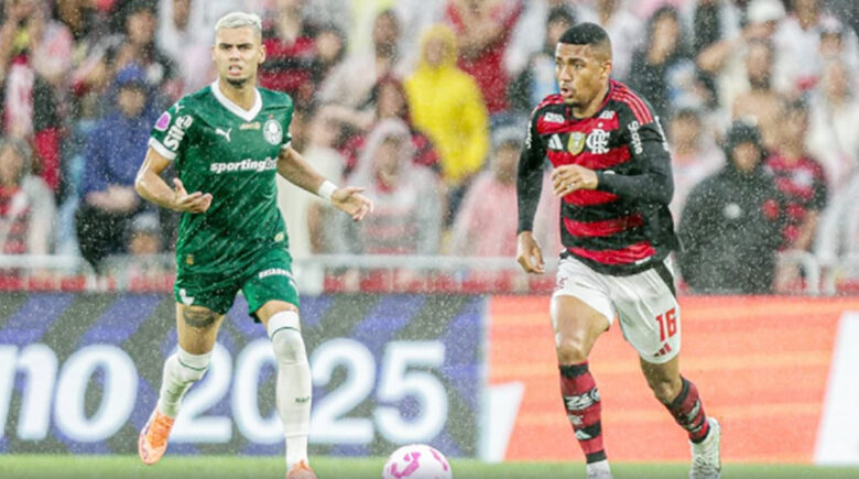 Flamengo e Palmeiras jogarão no mesmo dia e horário na reta final do Brasileirão