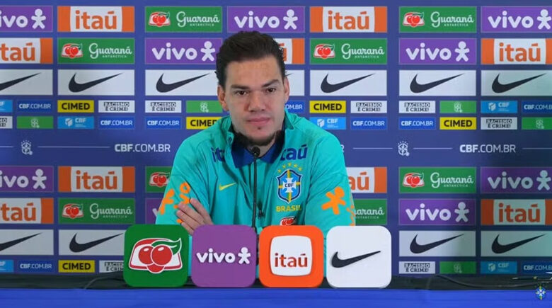 Ederson celebra volta à Seleção, exalta Ancelotti e explica por que deixou o Manchester City